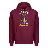 Burgundy salty crew Premium Hoodie - linhVisuals