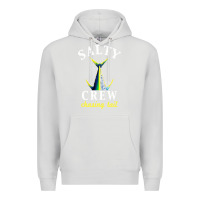 Dove Grey salty crew Premium Hoodie - linhVisuals