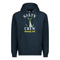 Navy salty crew Premium Hoodie - linhVisuals