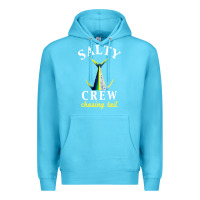 Ocean Blue salty crew Premium Hoodie - linhVisuals