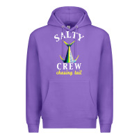 Purple salty crew Premium Hoodie - linhVisuals