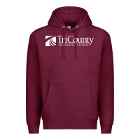 Burgundy tri county technical center Premium Hoodie - linhVisuals