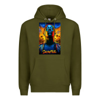 Army Green snowfall fx tv show Premium Hoodie - linhVisuals