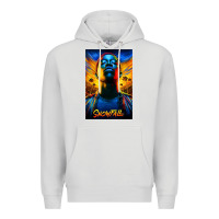 Dove Grey snowfall fx tv show Premium Hoodie - linhVisuals