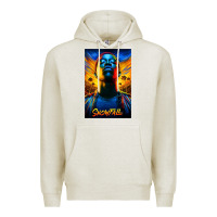 Oatmeal Heather snowfall fx tv show Premium Hoodie - linhVisuals