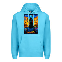 Ocean Blue snowfall fx tv show Premium Hoodie - linhVisuals