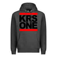 Charcoal Heather hip hop krs one Premium Hoodie - linhVisuals