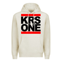 Oatmeal Heather hip hop krs one Premium Hoodie - linhVisuals