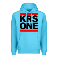 Ocean Blue hip hop krs one Premium Hoodie - linhVisuals