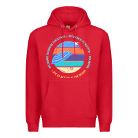Red delaware seashore state park t  shirt delaware seashore state park, de Premium Hoodie - linhVisuals
