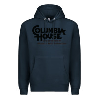 Navy columbia house record & tape club Premium Hoodie - linhVisuals
