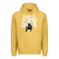 Antique Gold EMBRACE THE SUCK VINTAGE Premium Hoodie - linhVisuals
