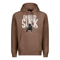 Chestnut EMBRACE THE SUCK VINTAGE Premium Hoodie - linhVisuals