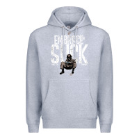 Heather Grey EMBRACE THE SUCK VINTAGE Premium Hoodie - linhVisuals