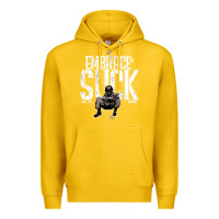 Lemon EMBRACE THE SUCK VINTAGE Premium Hoodie - linhVisuals