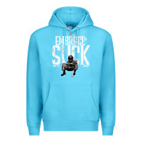 Ocean Blue EMBRACE THE SUCK VINTAGE Premium Hoodie - linhVisuals