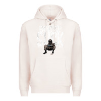 Pale Pink EMBRACE THE SUCK VINTAGE Premium Hoodie - linhVisuals