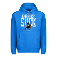 True Royal EMBRACE THE SUCK VINTAGE Premium Hoodie - linhVisuals