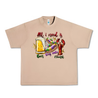 Burro all i need is beer king cake crawfish Urban Heavy Tee - SublimationCraftShop