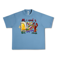 Pebble Blue all i need is beer king cake crawfish Urban Heavy Tee - SublimationCraftShop
