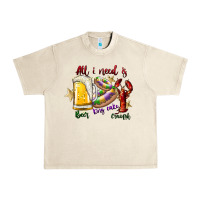 Sandshell all i need is beer king cake crawfish Urban Heavy Tee - SublimationCraftShop