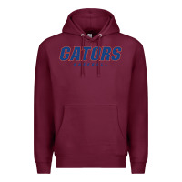 Burgundy GATORS BASEBALL Premium Hoodie - linhVisuals