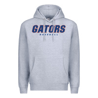 Heather Grey GATORS BASEBALL Premium Hoodie - linhVisuals