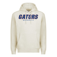 Oatmeal Heather GATORS BASEBALL Premium Hoodie - linhVisuals