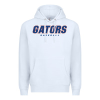 White GATORS BASEBALL Premium Hoodie - linhVisuals
