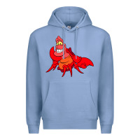 Colony Blue The Little Mermaid Sebastian Costume Premium Hoodie - linhVisuals