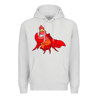 Dove Grey The Little Mermaid Sebastian Costume Premium Hoodie - linhVisuals