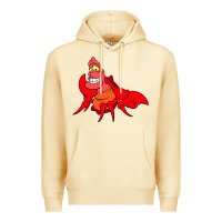 Pina Colada The Little Mermaid Sebastian Costume Premium Hoodie - linhVisuals
