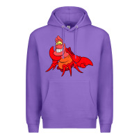 Purple The Little Mermaid Sebastian Costume Premium Hoodie - linhVisuals