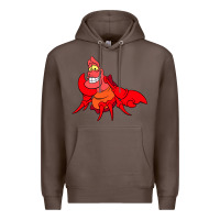 Coffee The Little Mermaid Sebastian Costume Premium Hoodie - linhVisuals