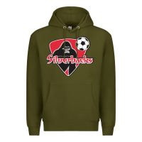 Army Green atlanta silverbacks Premium Hoodie - linhVisuals