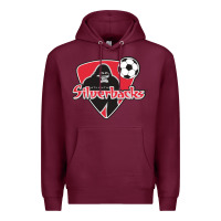 Burgundy atlanta silverbacks Premium Hoodie - linhVisuals