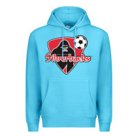 Ocean Blue atlanta silverbacks Premium Hoodie - linhVisuals
