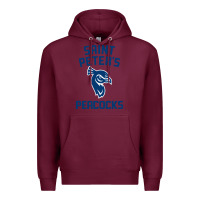 Burgundy #st peters peacocks Premium Hoodie - linhVisuals
