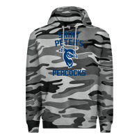 Slate Camo #st peters peacocks Premium Hoodie - linhVisuals