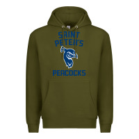 Army Green #st peters peacocks Premium Hoodie - linhVisuals