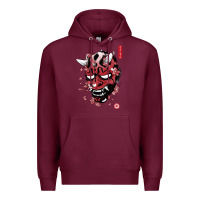 Burgundy darth oni Premium Hoodie - linhVisuals
