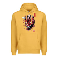Mustard darth oni Premium Hoodie - linhVisuals