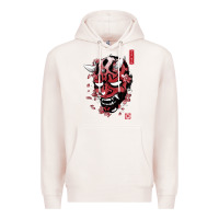 Pale Pink darth oni Premium Hoodie - linhVisuals