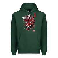 Sports Green darth oni Premium Hoodie - linhVisuals