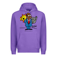 Purple al roker Premium Hoodie - linhVisuals