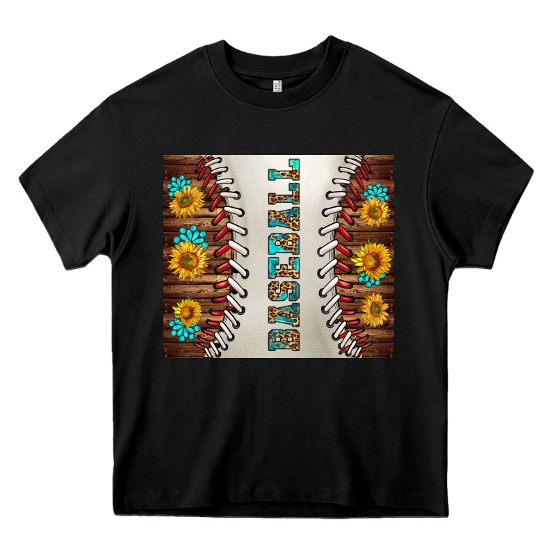 Baseball With Sunflower And Gemstone Tumbler Heavy Core Tee by BundleAndBundleShop | Teevron