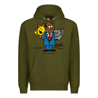 Army Green al roker Premium Hoodie - linhVisuals