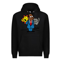 Black al roker Premium Hoodie - linhVisuals