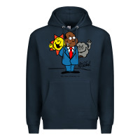 Navy al roker Premium Hoodie - linhVisuals