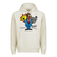 Oatmeal Heather al roker Premium Hoodie - linhVisuals